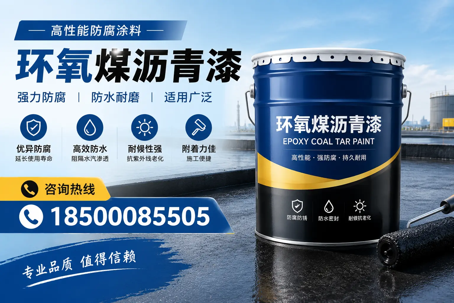 环氧煤沥青漆的主要成分与功能，广灵用户深度了解
